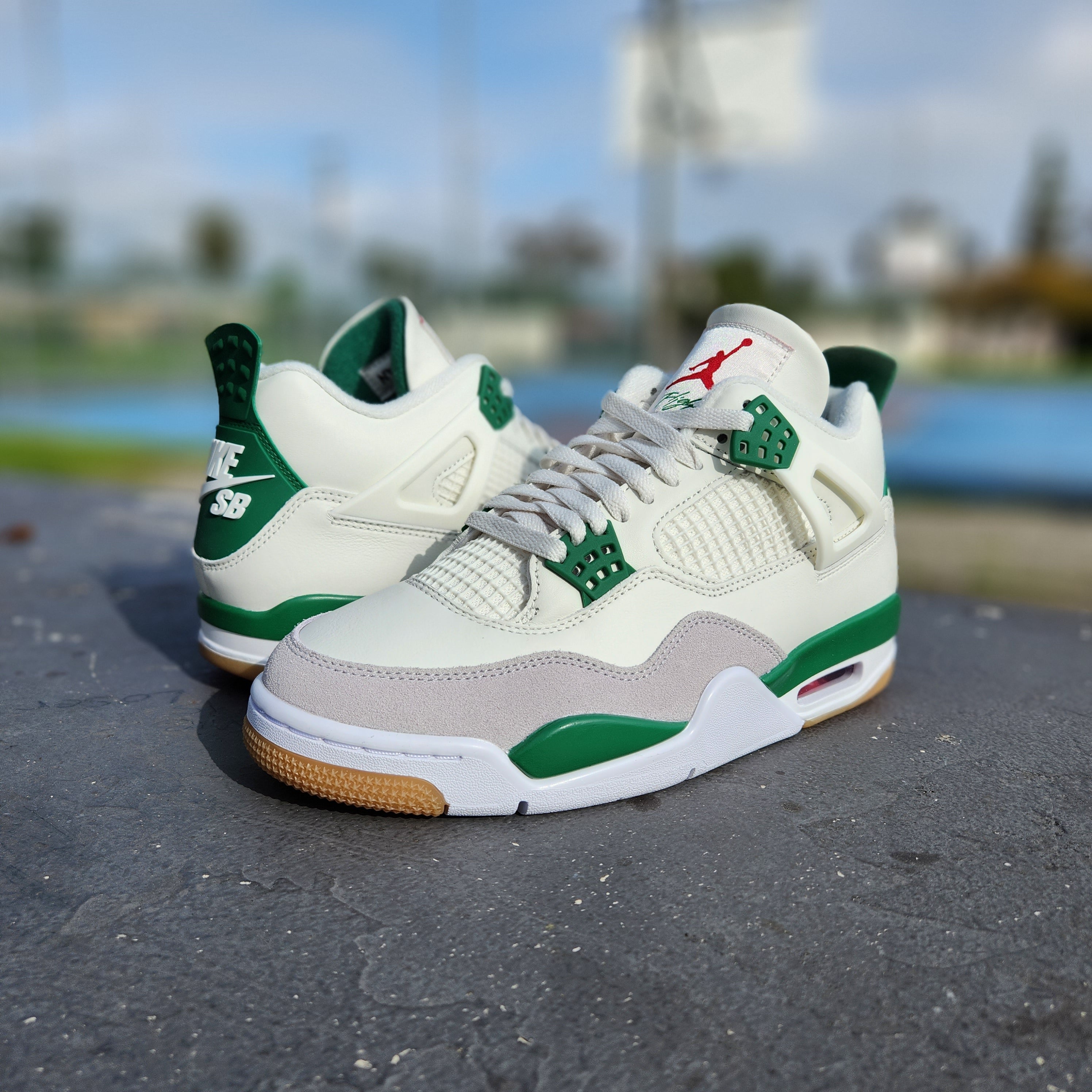 Nike SB x Air Jordan 4 Pine Green Release Date, Design Features, and PRIVATE SNEAKERS