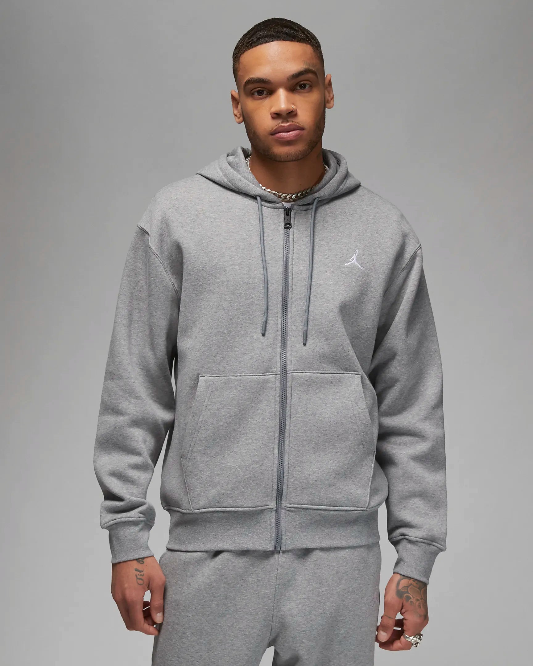 Jordan flight fleece outlet full zip hoodie