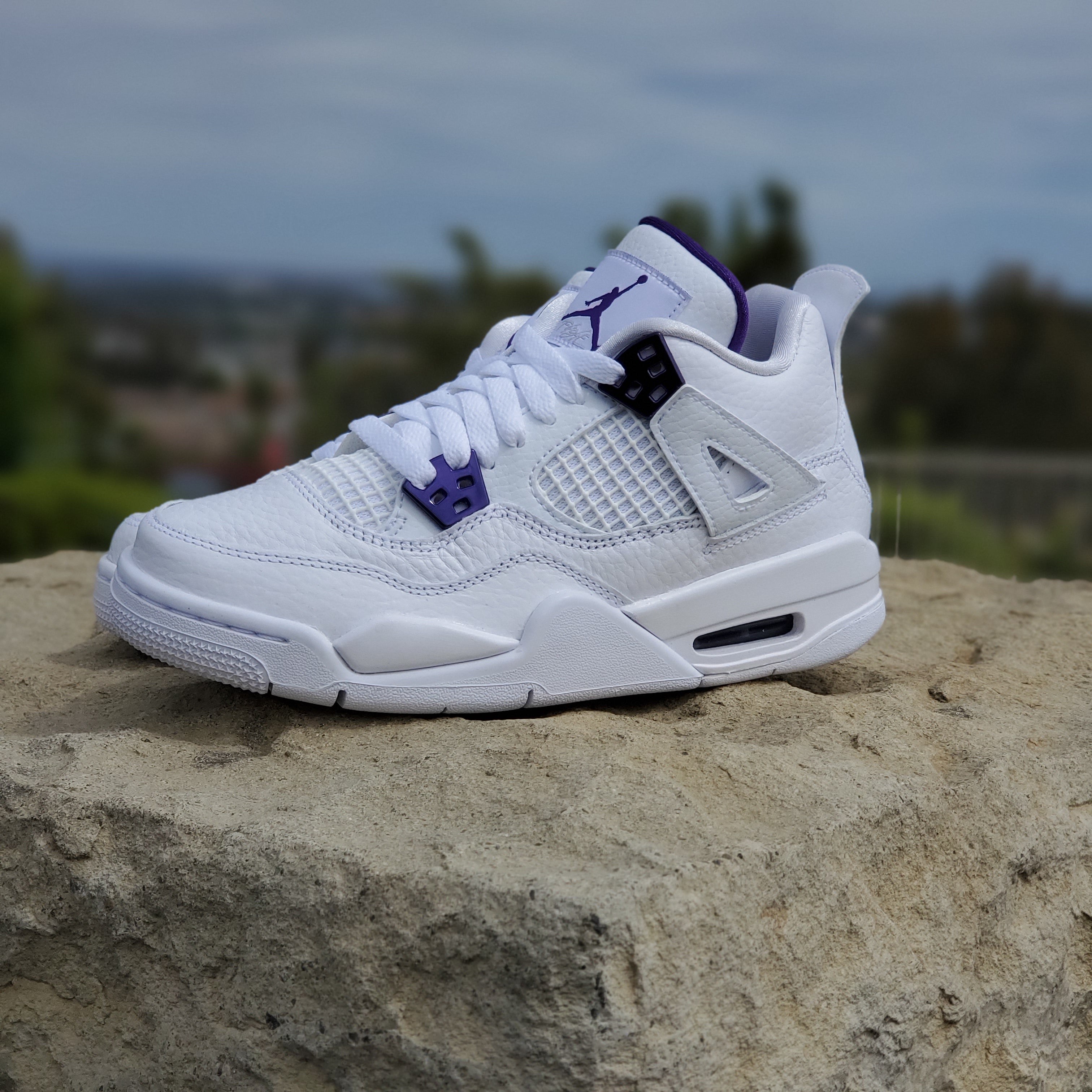 Jordan Air Jordan 4 Retro ''Purple Metallic'' GS 408452-115