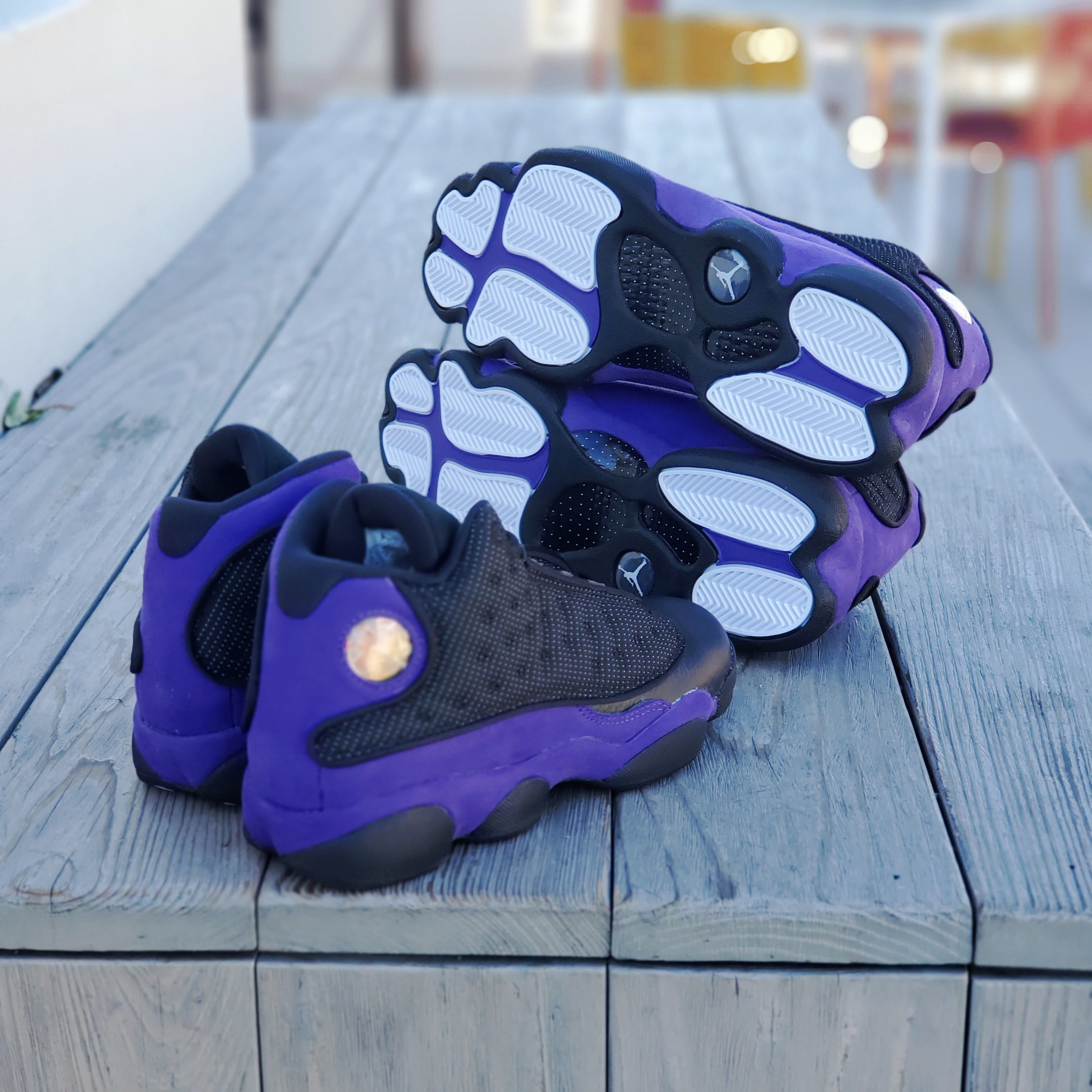 Nike Air Jordan 13 Retro Court Purple 2022 GS Size 7y 884129 015 Good  Condition
