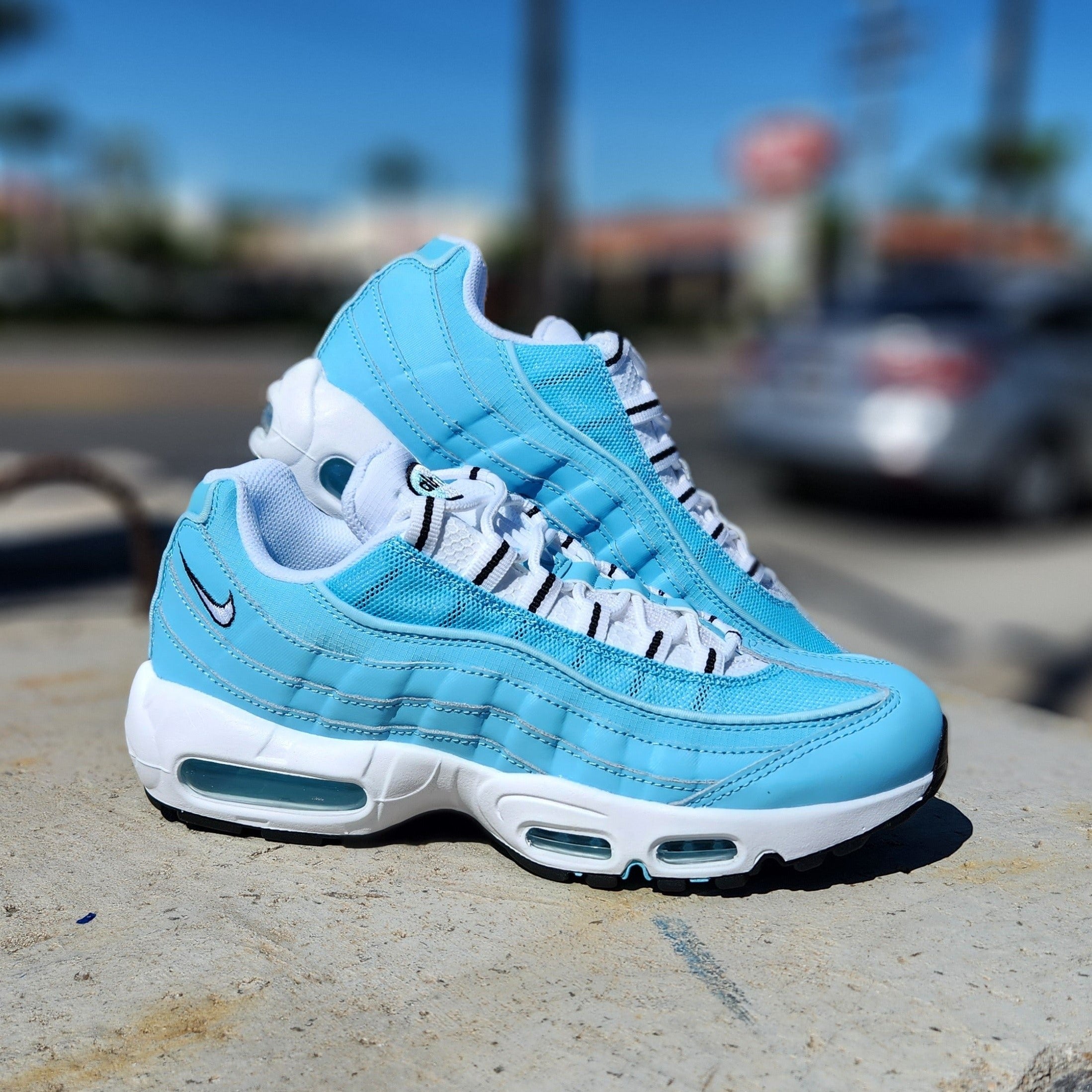 Stewart Island jogger achterlijk persoon Nike Air Max 95 Ice Blue – PRIVATE SNEAKERS