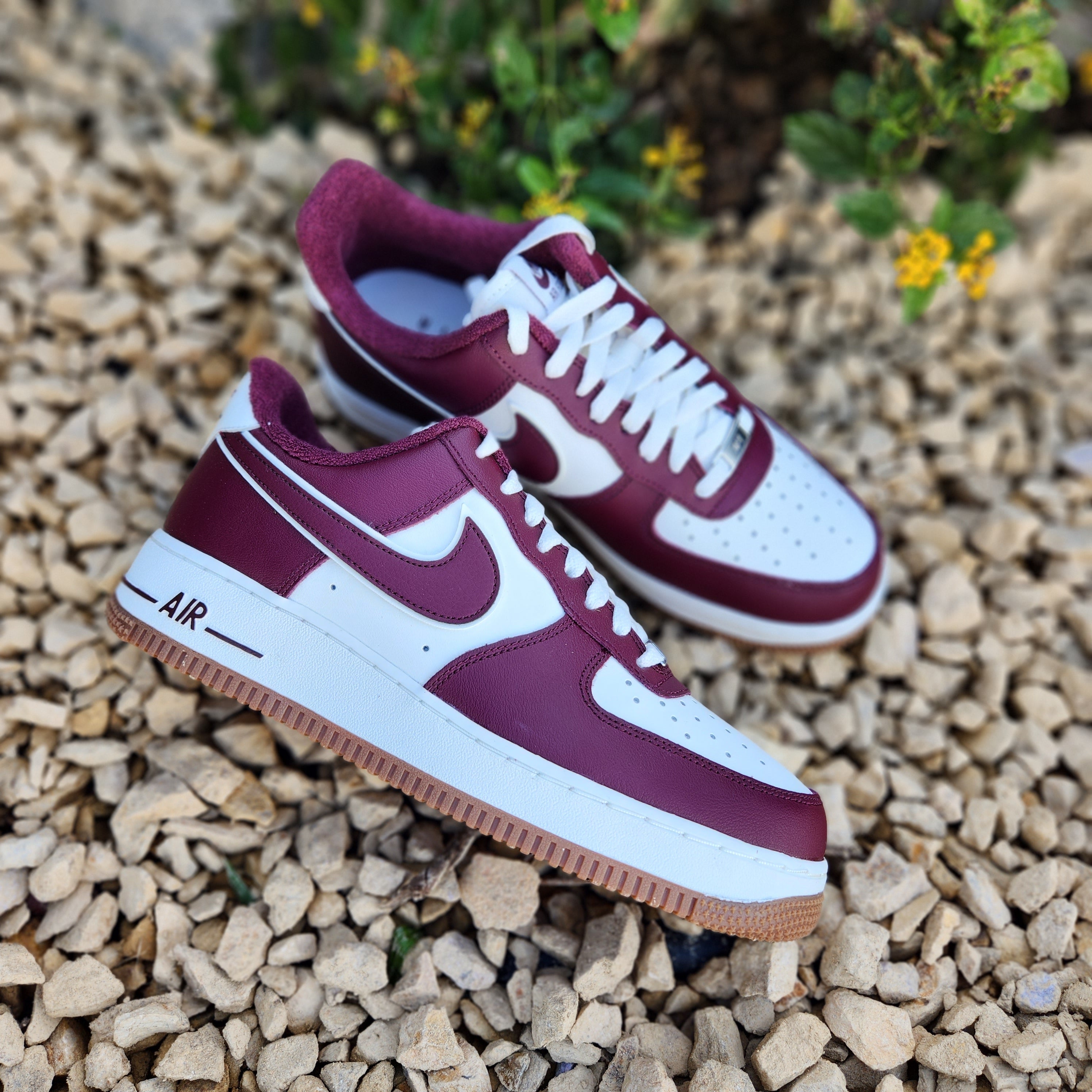 Nike Air Force 1 '07 LV8 'Night Maroon' DQ7659-102 Sail/Night Maroon  $130.00 in mens size 8-13 are available right now in store and online…