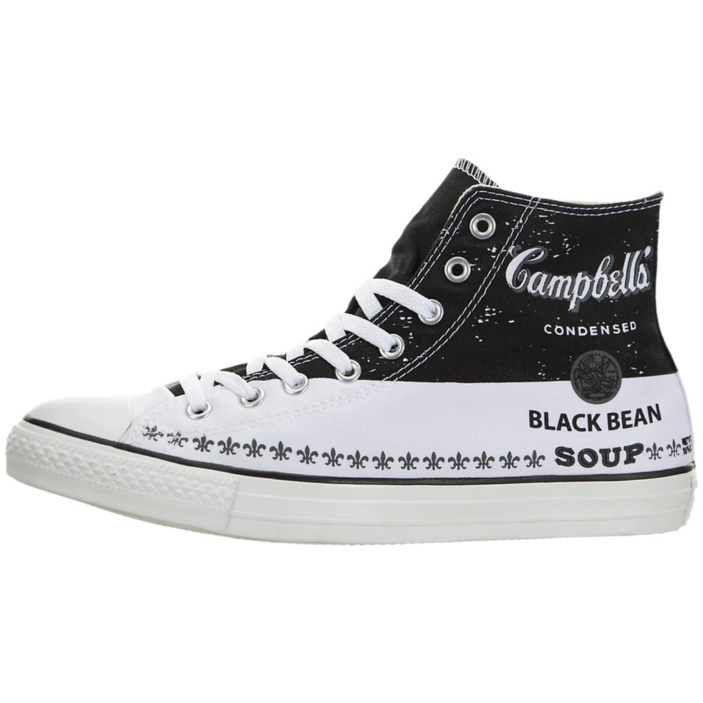toren Ijveraar Atletisch Andy Warhol x Converse Chuck Taylor All Star High Top Campbell's Black –  PRIVATE SNEAKERS
