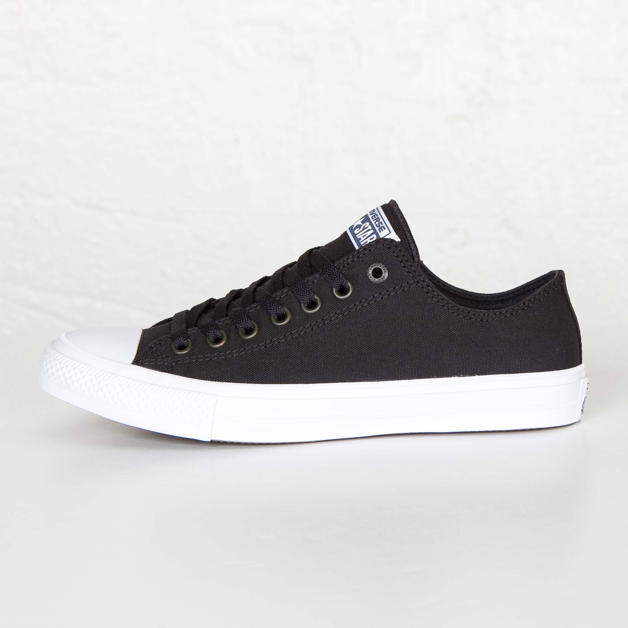 deltage Orientalsk Boost Converse Chuck Taylor All Star II OX Low Top Black – PRIVATE SNEAKERS