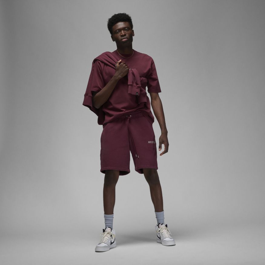 Air Jordan Wordmark Fleece Shorts L / Purple