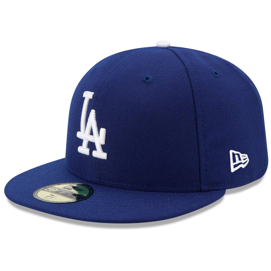 New Era Caps Los Angeles Dodgers 59FIFTY Fitted Hat White/Blue