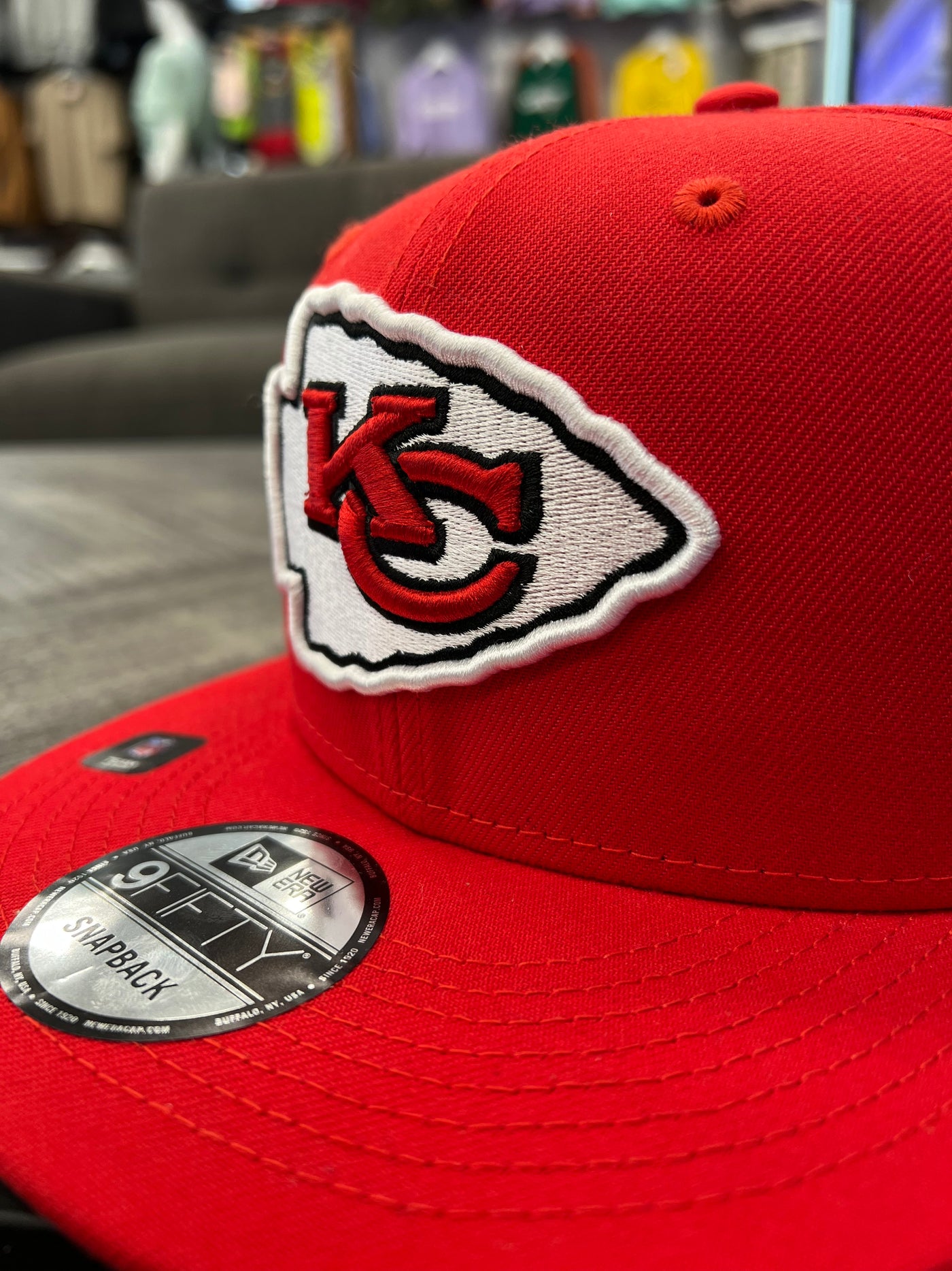 NEW ERA 950 NFL BASIC SNAP KANSAS CITY CHIEFS RED