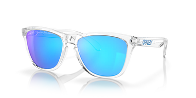 OAKLEY FROGSKINS CRYSTAL CLEAR PRIZM SAPPHIRE IRIDIUM