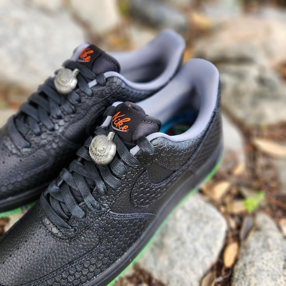 Big Kids' Nike Air Force 1 LV8 Halloween Casual Shoes