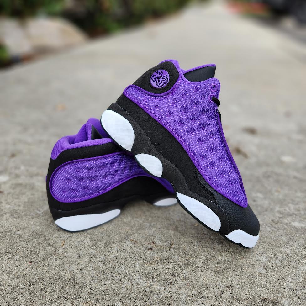 Air Jordan 13 RETRO GS Purple Venom PRIVATE SNEAKERS