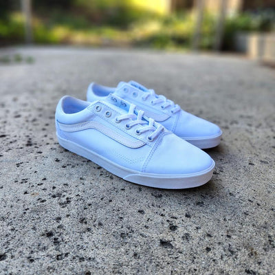 VANS GS Old Skool Low pro WHITE WHITE