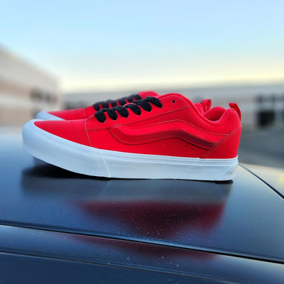 VANS Knu Skool RED BLACK