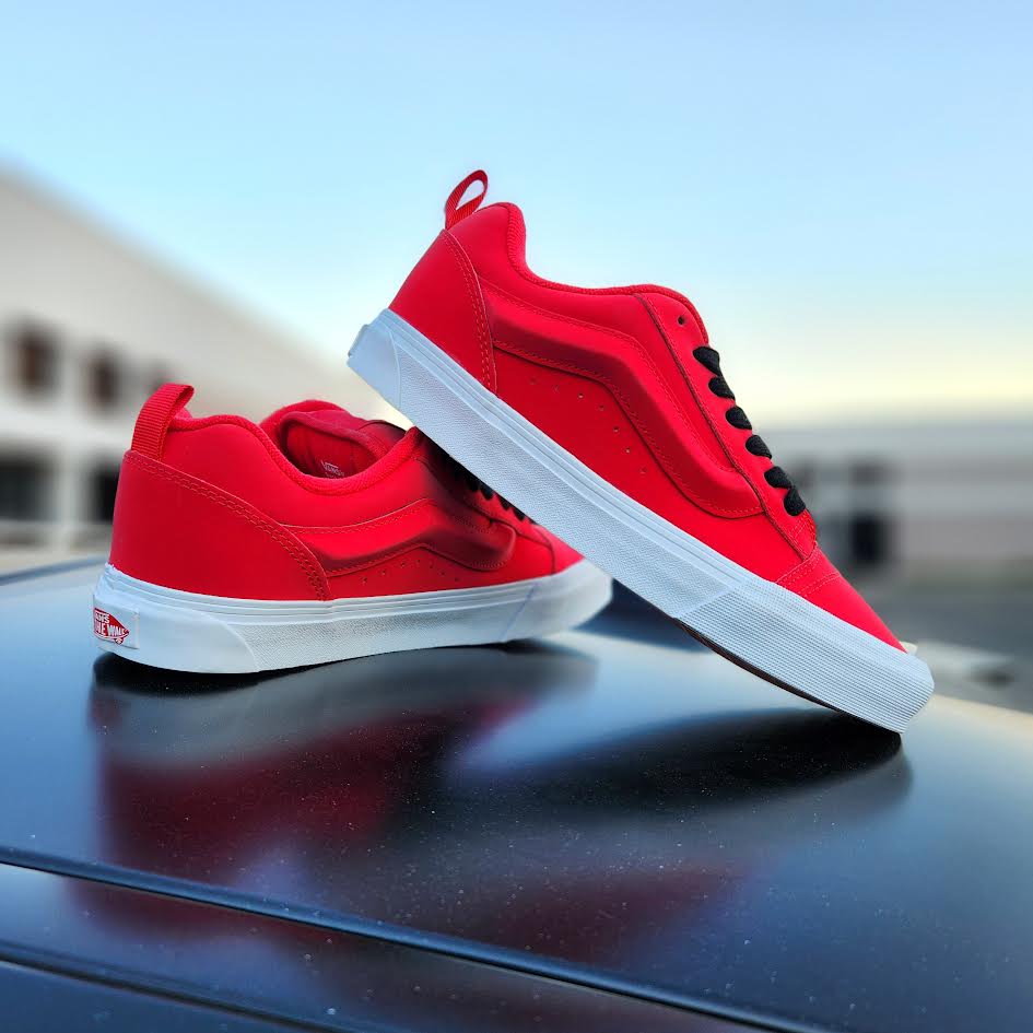 VANS Knu Skool RED BLACK