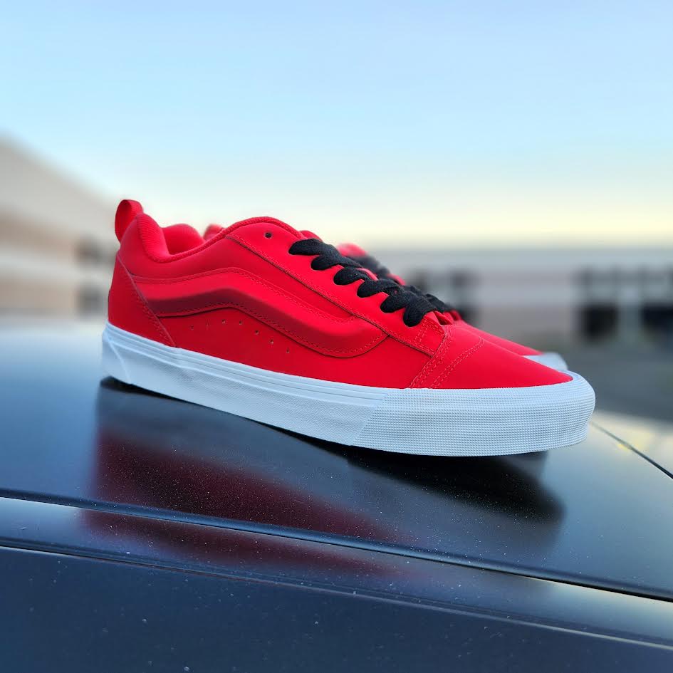 VANS Knu Skool RED BLACK