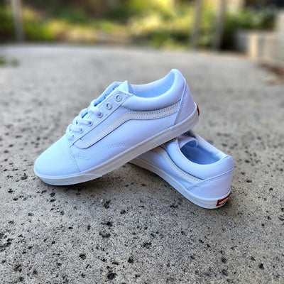 VANS GS Old Skool Low pro WHITE WHITE