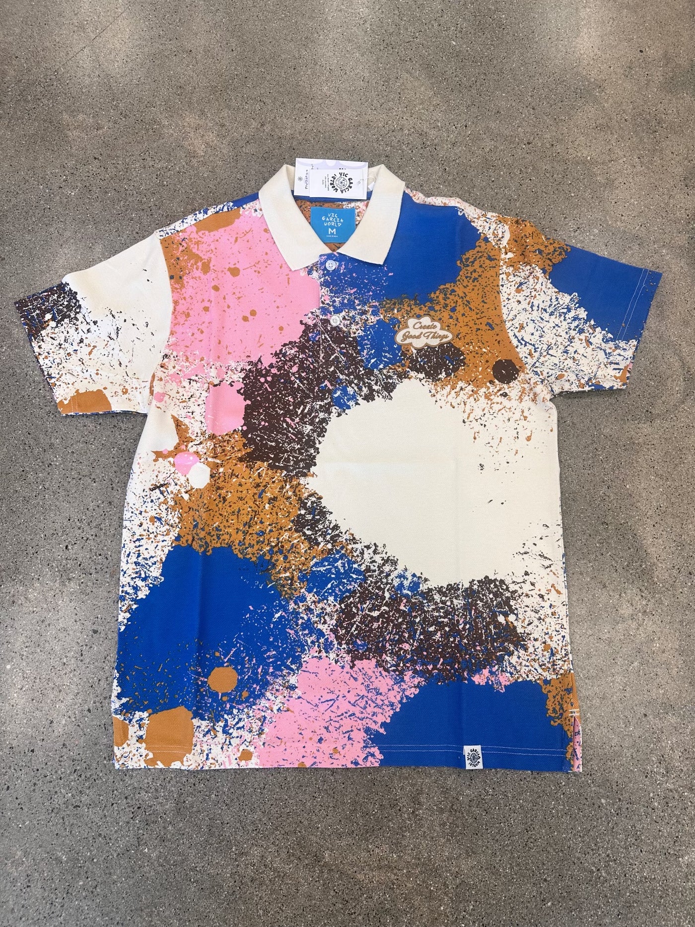 VIC GARCIA WORLD SPLATTER POLO