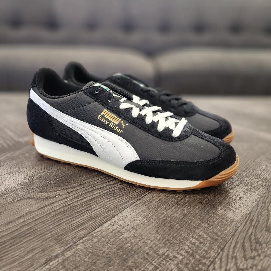 Puma Easy Rider Vintage Sneakers Black White 8