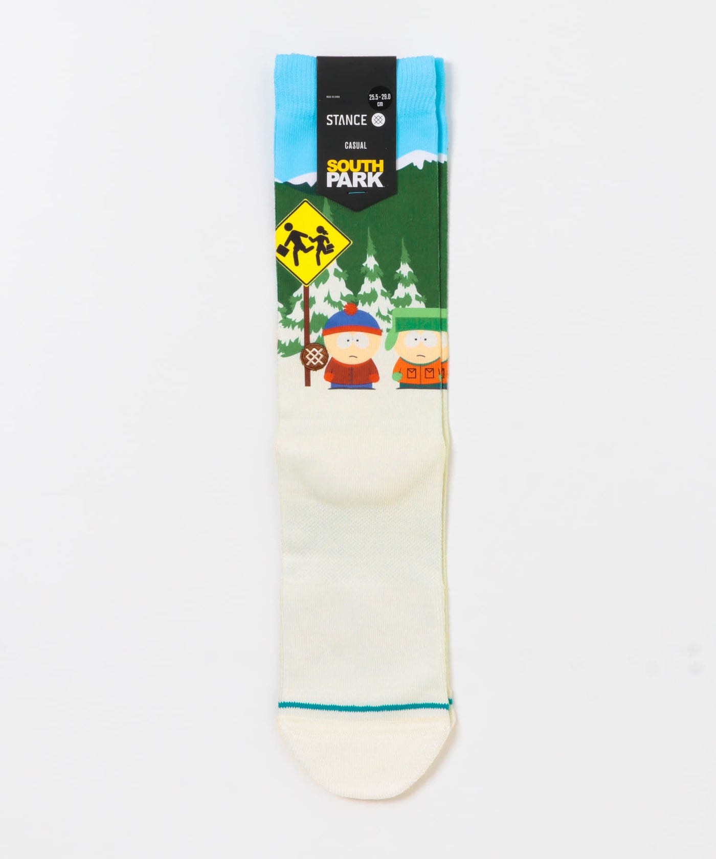 STANCE SOCKS BUS STOP VINTAGE WHITE