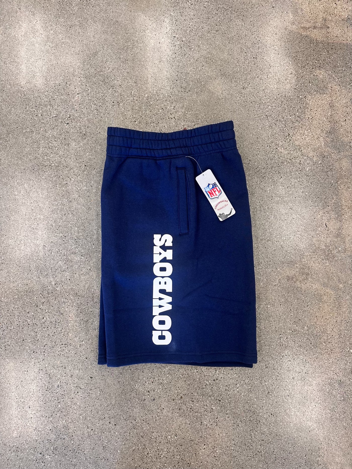 NFL Team Origins Fleece Shorts Cowboys