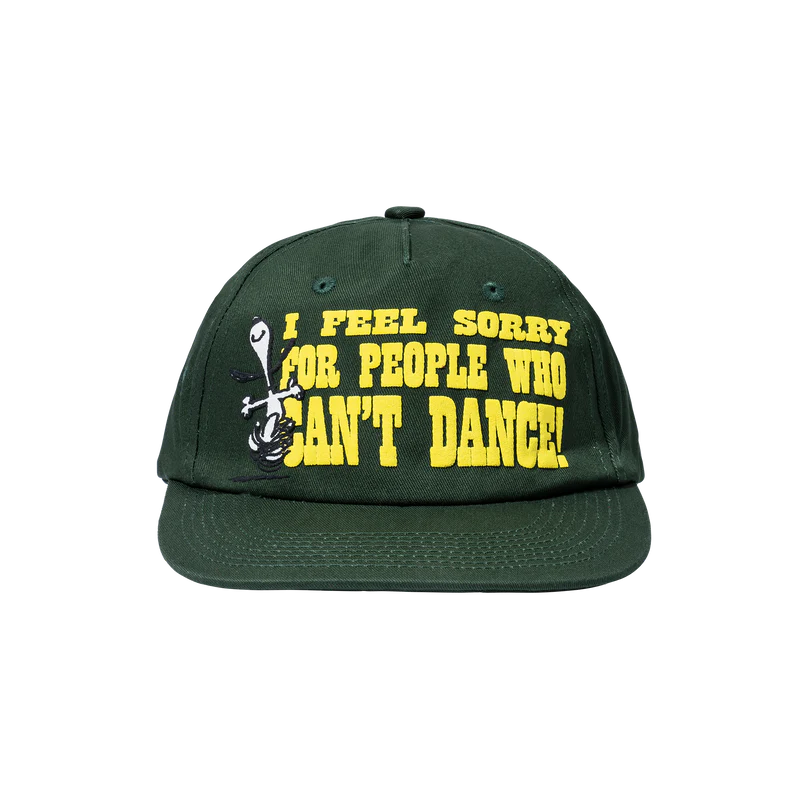 MARKET PEANUTS DANCING 5  PANEL HAT EMERALD