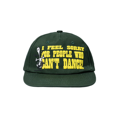 MARKET PEANUTS DANCING 5  PANEL HAT EMERALD