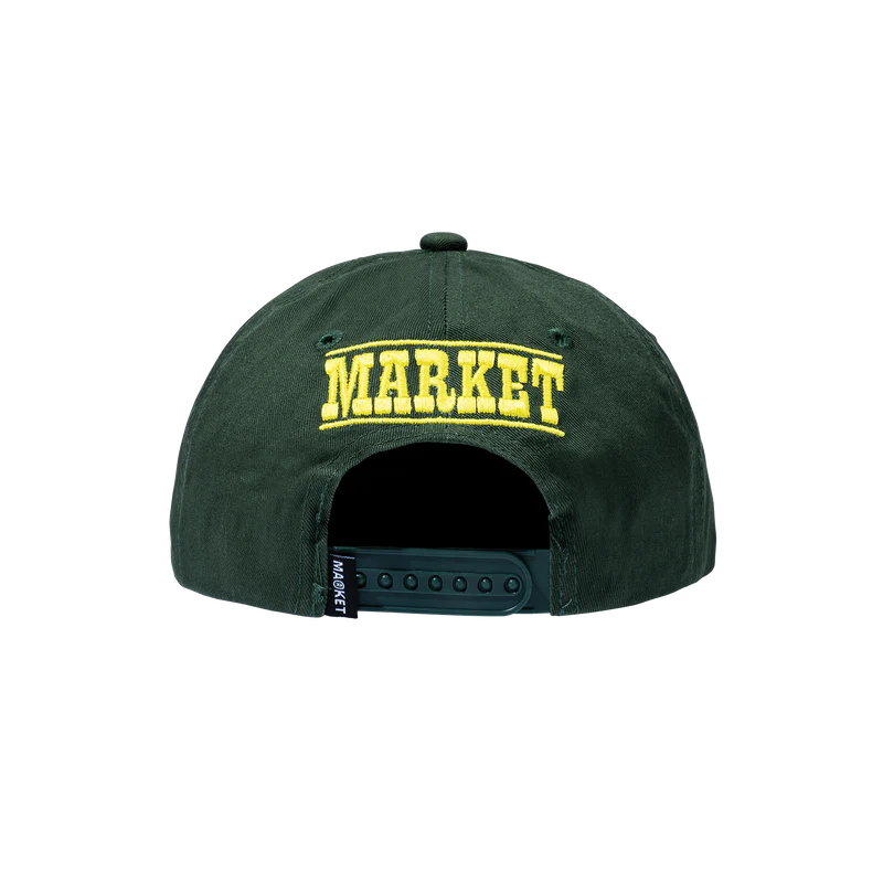 MARKET PEANUTS DANCING 5  PANEL HAT EMERALD