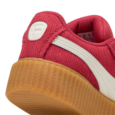 PUMA CREEPER PHATTY CORDUROY JR CLUB RED WHIT GUM