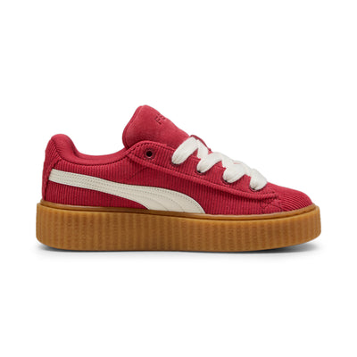 PUMA CREEPER PHATTY CORDUROY JR CLUB RED WHIT GUM