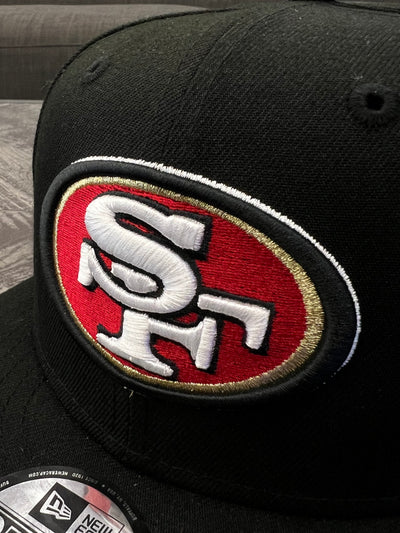 NEW ERA 950 NFL BASIC SNAP SAN FRANCISCO 49ERS BLK OSFM