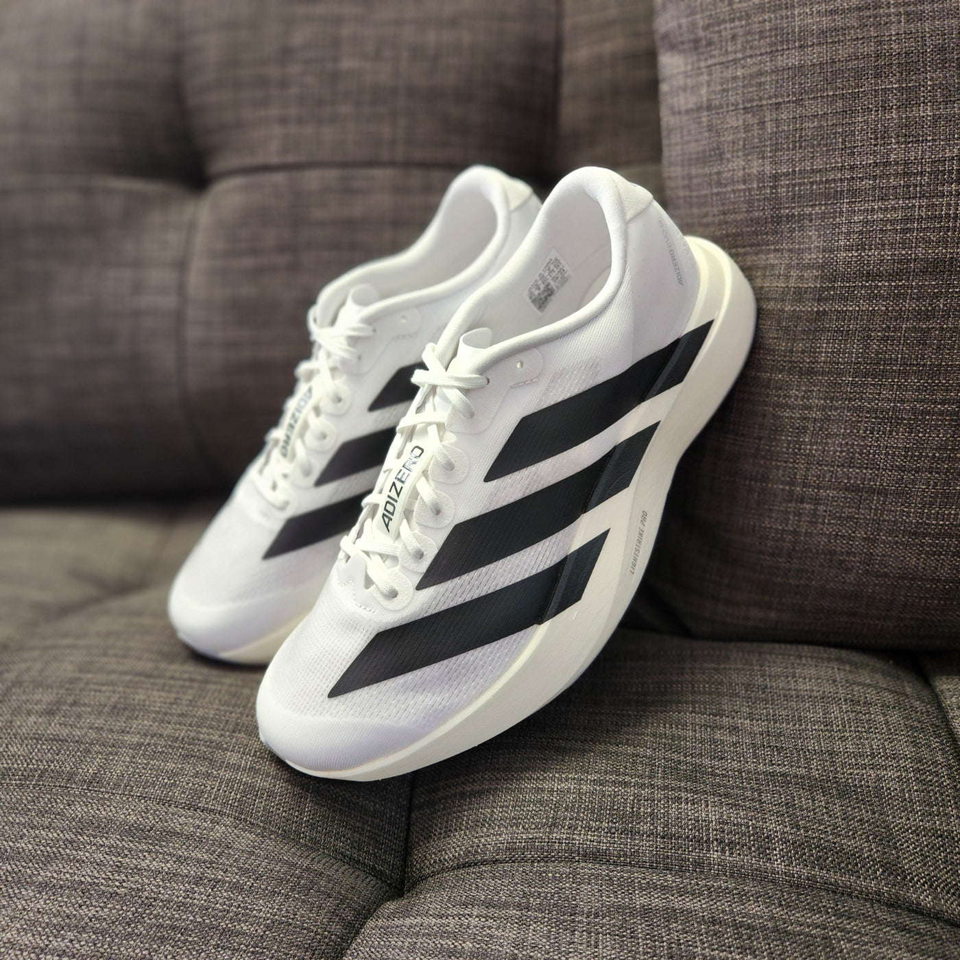 Adizero EVO WHITE BLACK