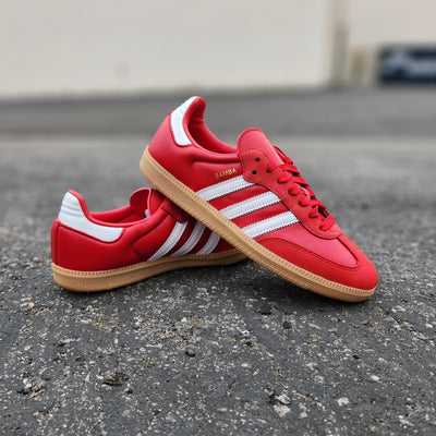 W ADIDAS SAMBA OG  'SCARLET'