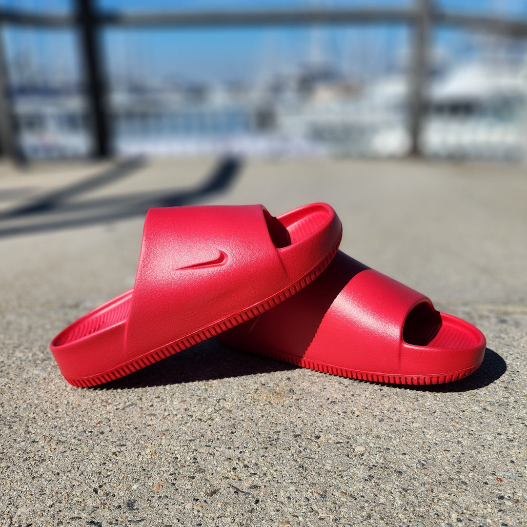 Nike Calm Slide University Red Men s Size 9