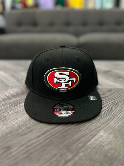 NEW ERA 950 NFL BASIC SNAP SAN FRANCISCO 49ERS BLK OSFM