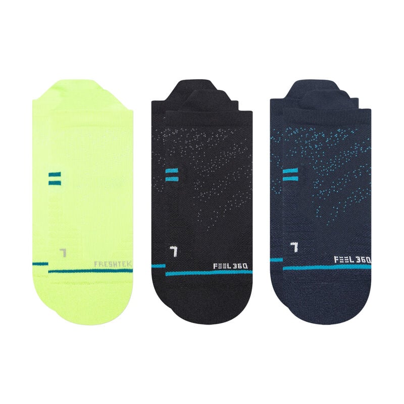 STANCE SOCKS ATHLETIC TAB 3 PACK VOLT