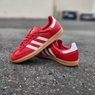 W ADIDAS SAMBA OG  'SCARLET'