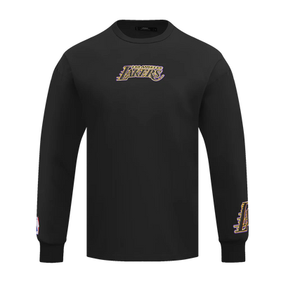 NBA LOS ANGELES LAKERS WINGSPAN MEN'S DROP SHOULDER LS TEE