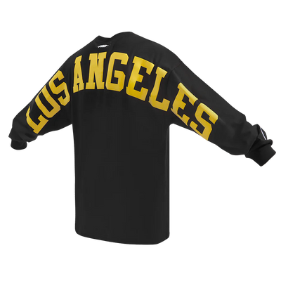 NBA LOS ANGELES LAKERS WINGSPAN MEN'S DROP SHOULDER LS TEE