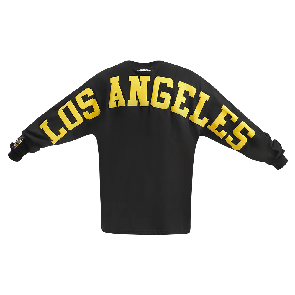 NBA LOS ANGELES LAKERS WINGSPAN MEN'S DROP SHOULDER LS TEE