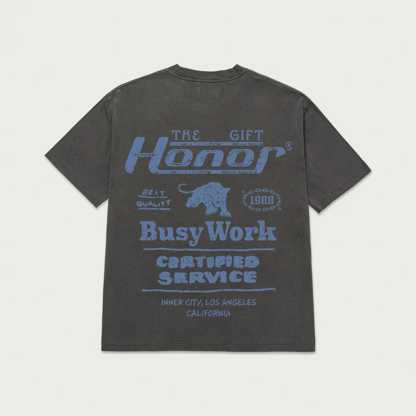 HONOR THE GIFT BUSY WORK TSHIRT BLACK