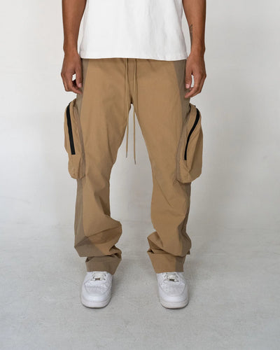 EPTM ORBIT FLARE PANTS TAN