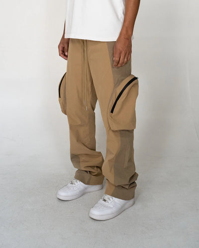 EPTM ORBIT FLARE PANTS TAN