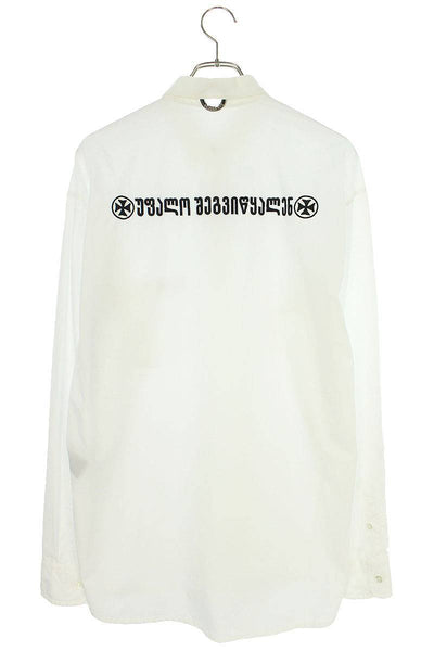 VETEMENTS METAL RING LONG SLEEVE SHIRT