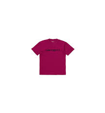 W CARHARTT WIP S/S SCRIPT T-SHIRT (TANGO)