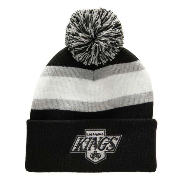 NHL STRIPE POM KNIT KINGS