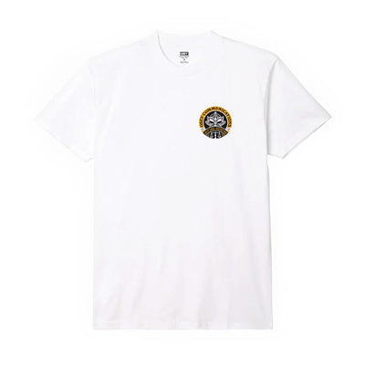 OBEY SAY IT LOUD LOTUS TEE  WHITE