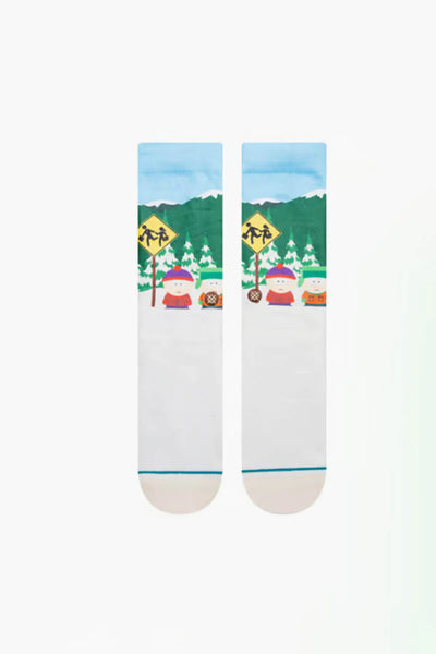 STANCE SOCKS BUS STOP VINTAGE WHITE