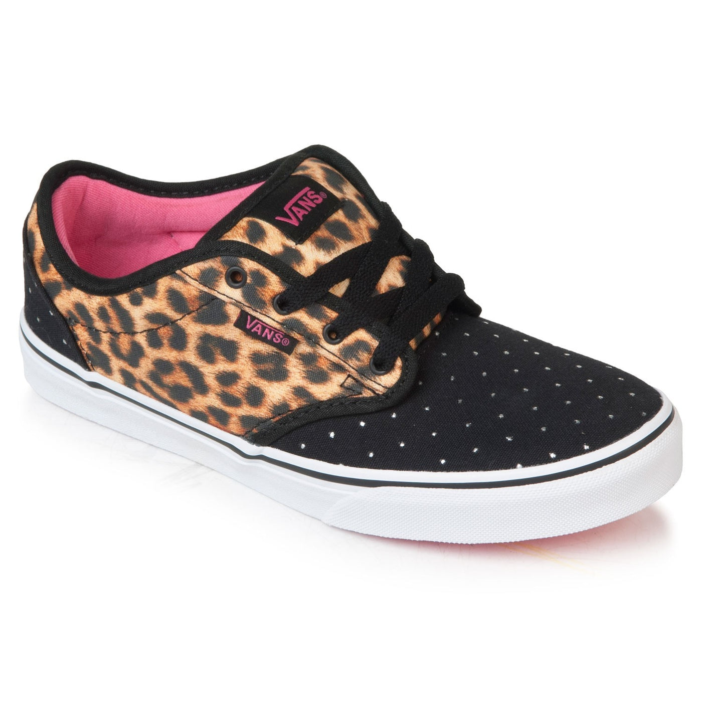 ATWOOD CHEETAH BLK STUDS