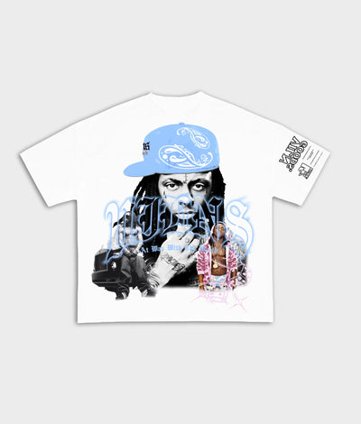 VILLAIN ATTIRE WEEZY TEE WHITE