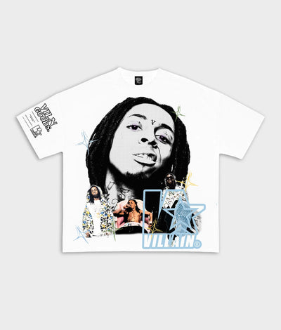 VILLAIN ATTIRE WEEZY TEE WHITE