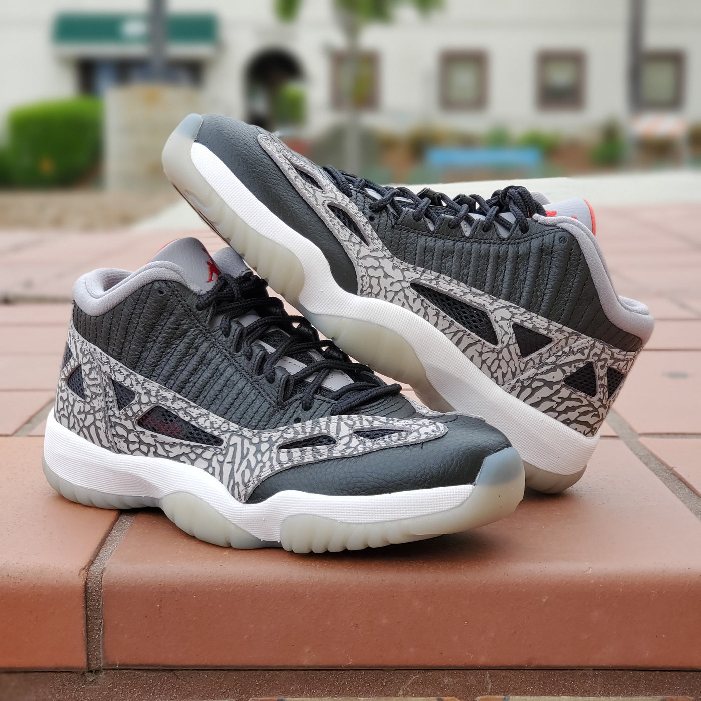 Air Jordan 11 Retro Low IE 'Black Cement' | Men's Size 10.5